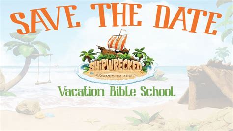 Shipwrecked Vbs Save The Date Fb Event 3 Shipwreck Vbs Vacation