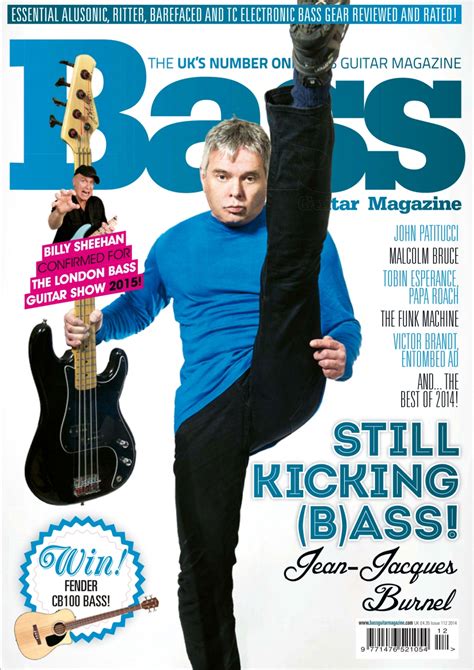 Bass Player Uk Magazine 112 January 2015 Back Issue