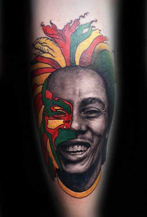 953 likes · 1 talking about this · 105 were here. 60 Bob Marley Tattoos For Men - Jamaican Design Ideas