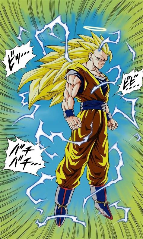 Goku Ssj3 Manga Color By Riveraart Desenhos Dragonball Anime Desenhos