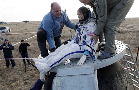 Landing Has Taken Place Three Astronauts Return To Earth After 115