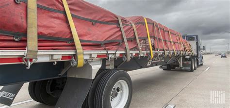 How To Tarp Flatbed Loads 5 Step Guide Freightwaves Ratings