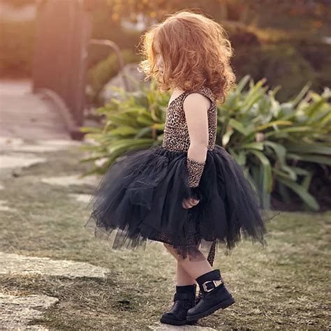 New Girls Black Tutu Skirts Kids Handmade Fluffy Tulle Skirt Ballet