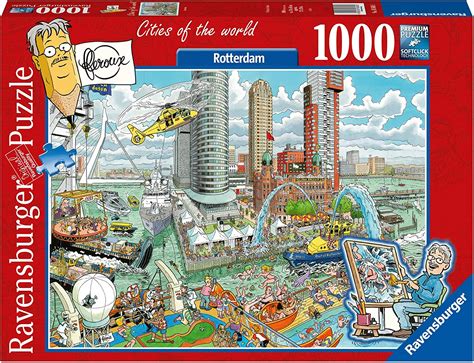 Ravensburger Puzzle Fleroux Rotterdam Jigsaw Puzzle