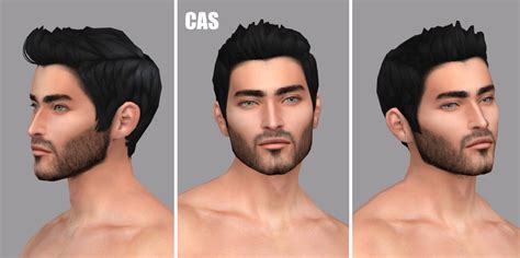 Roland Base Game Compatible Hairstyle For Male Sims All LODs All Maps EA Swatches