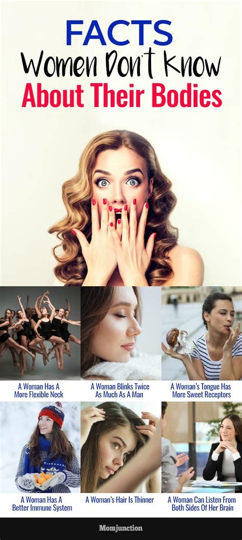 10 Facts Women Themselves Dont Know About Their Bodies Health Tips