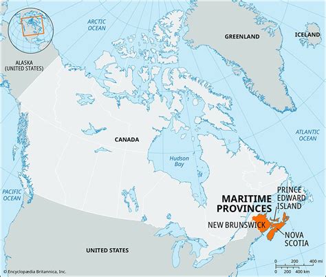 Maritime Provinces Map History And Facts Britannica