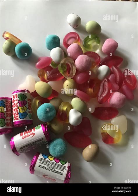 Assorted Sweets Stock Photo Alamy