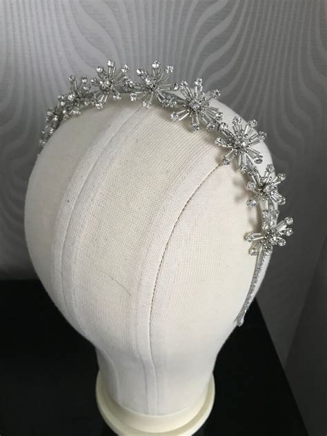 celestial star bridal tiara star crown star headpiece etsy uk