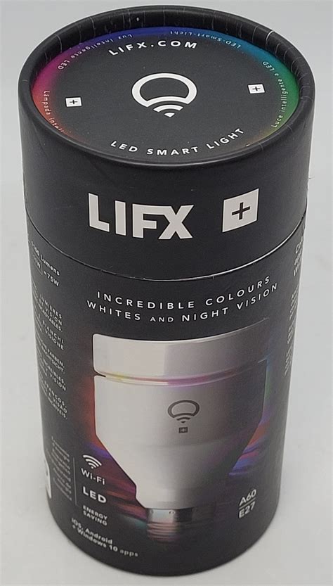 Lifx A60 E27 1100 Lumen Rgb Led Smart Wi Fi Light Bulb