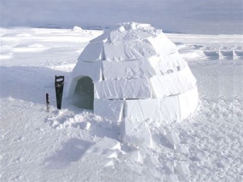 Dieses iglo ist in freundlichen, hellen farben erhältlich und hat eine angenehme, abgerundete form. Wie leben die Eskimos?