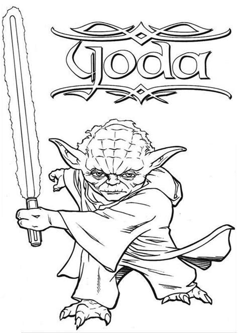 Master Yoda Coloring Pages At Getdrawings Free Download