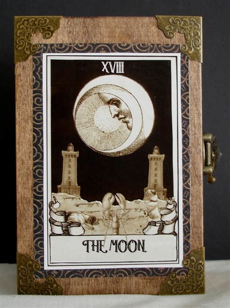 tarot card box  moon    tarot card readers flickr