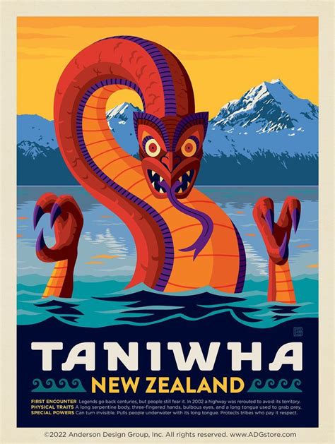 Mythical Creatures Taniwha Of New Zealand Mythical Creatures