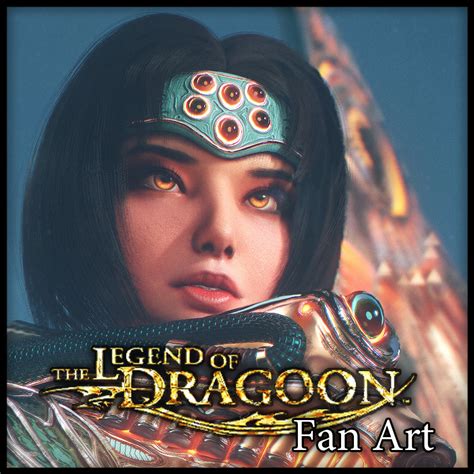 Artstation Legend Of Dragoon Shana