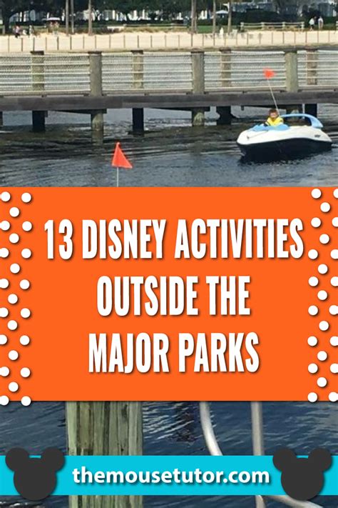 13 Disney Activities To Do Outside The 4 Major Parks Disney