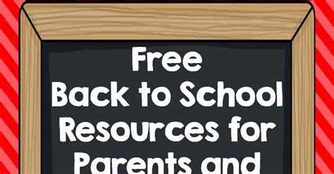 Lmn Tree Free Parent And Teacher Resources For Back To School