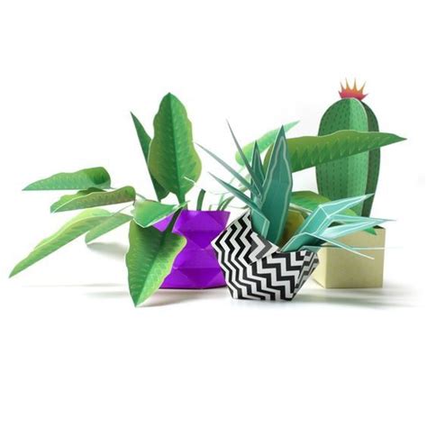 Do it yourself (diy) is the method of building, modifying, or repairing things without the direct aid of experts or professionals. DIY : fabriquer des plantes vertes en papier | Decoration papier, Plante verte, Plantes en papier