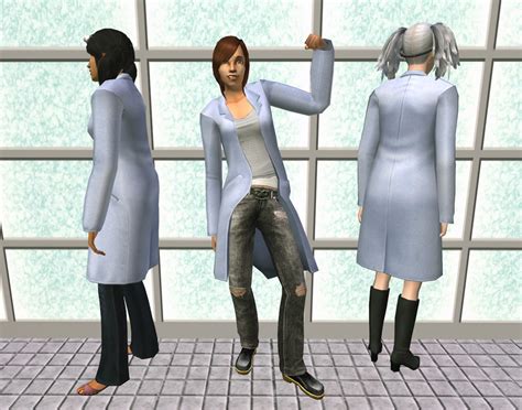 Mod The Sims Lab Coat Accessory