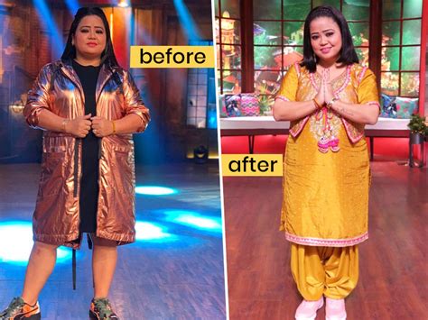 Bharti Singh Weight Loss Heres How She Lost Weight Checkout Her Transformation Pictures