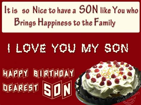 Wishing You Happy Birthday My Loving Son Birthday Wishes Happy Birthday Pictures
