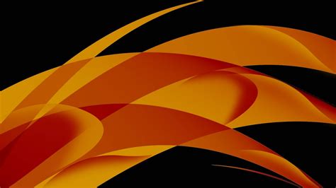 Orange Ane Yellow Wave Hd Abstract Wallpapers Hd