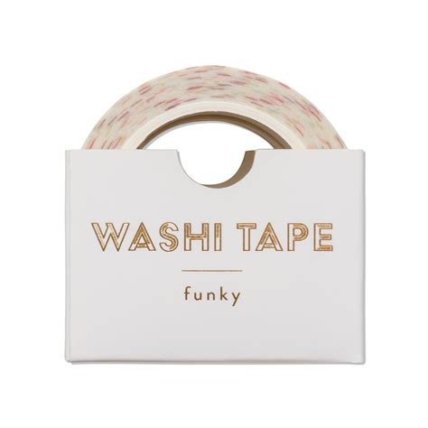 Washi Tape Set Of 3 Funky Designworks Ink