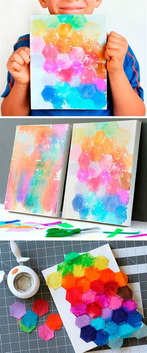 Want just two minutes to yourself? Try this fun art project idea for kids! Just punch shapes ...