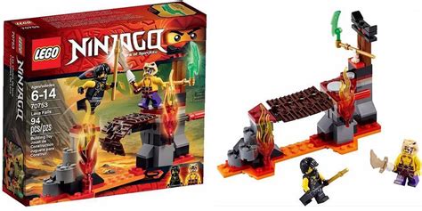 Lego 70753 Ninjago Lava Falls Set Newsealed 94pcs 2 Figs Cool T