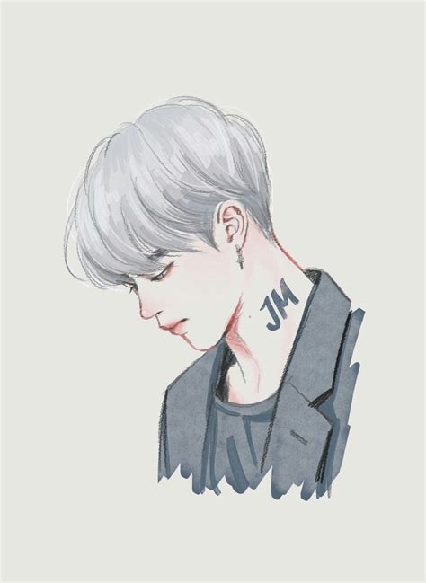 Bts Fanart Jimin Bts Fanart Bts Drawings Fan Art My Xxx Hot Girl