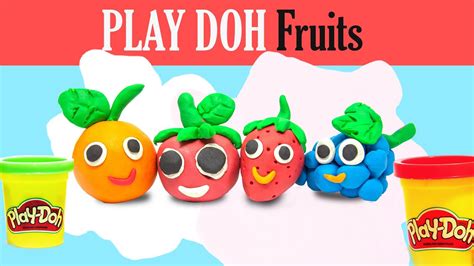 Fun And Easy Diy Play Dough Art Colorful Fruits With Play Doh Diy