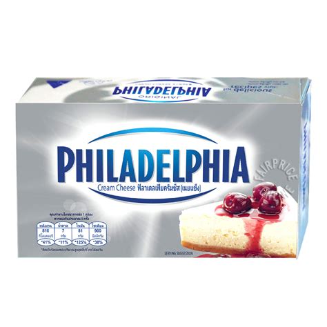 Philadelphia Cream Cheese Block Original Ntuc Fairprice