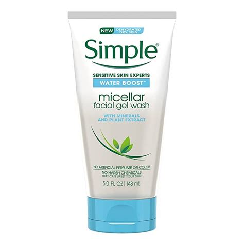 Simple Face Simple Water Boost Micellar Facial Gel Wash