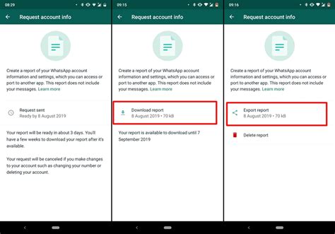 How To View And Download All Your Whatsapp Account Information Dignited
