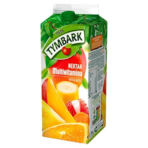 Tymbark Multivitamin Nectar 1.75 L - Tesco Groceries