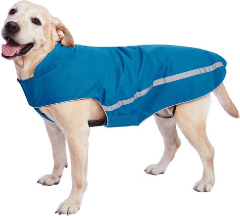 Waterproof Dogs Coat Warm Jackets Reflective Dog Coat With Harness