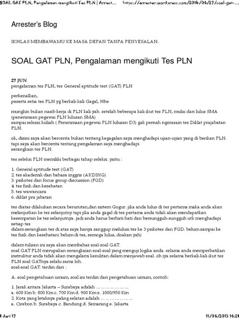 Tes ini memberikan tantangan tersendiri bagi. Contoh Soal Psikotes Pt. Finansia Multi Finance - Pt ...