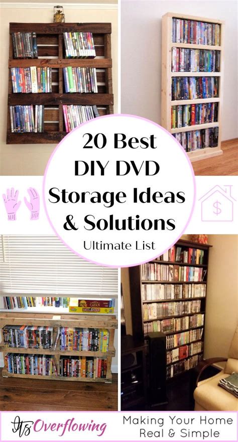 20 Useful Diy Dvd Storage Ideas How To Guide