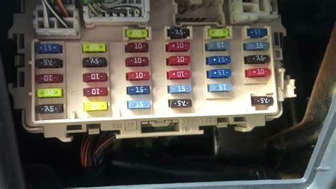Nissan Frontier Fuse Box Diagram Youtube