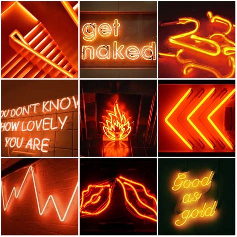 Neon Orange Aesthetic Wallpapers Porn Sex Picture