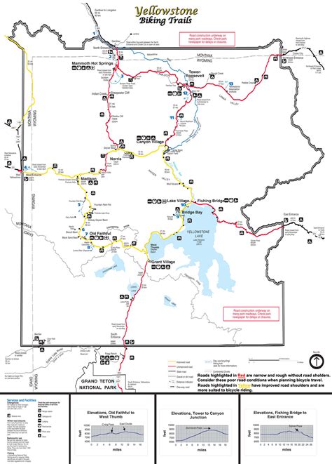 Yellowstone National Park Map Download Pdf London Top Attractions Map
