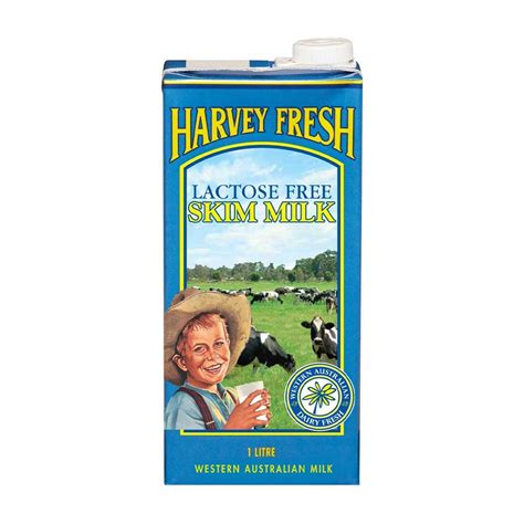 Harvey Fresh Lactose Free Skimmed Milk Ltr Dairy Free And Nutrient