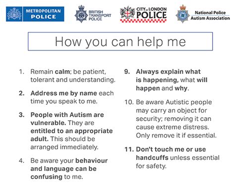 Launch Of Tri Force Autism Alert Card Scheme National Police Autism
