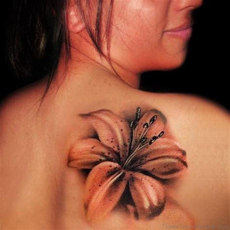 93 Classic Hibiscus Flower Tattoos On Shoulder