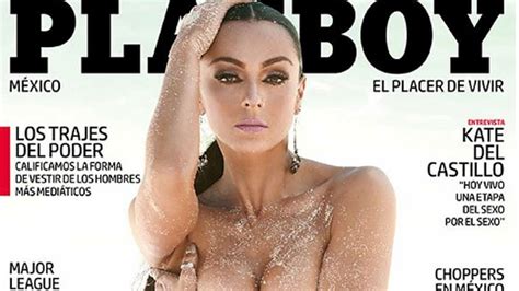 La actriz Ivonne Montero posa para la revista Playboy México del mes de