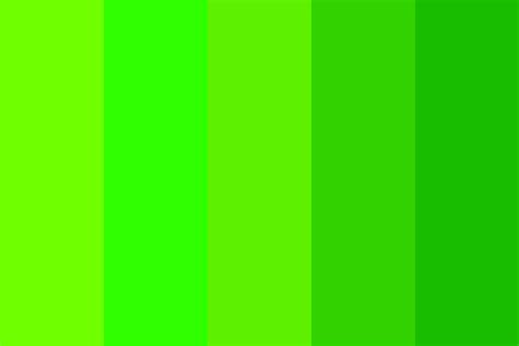 Lime Green Color Chart