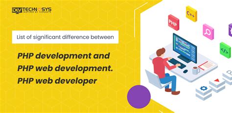 Difference Bw Php Web Development And Php Web Developer