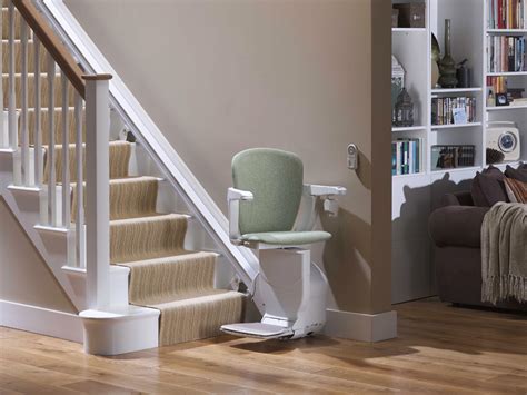 Reach all levels of your home easily and safely with our power stair chair for sale! Stair Lifts: Starla Stairlift Images