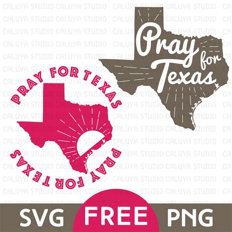 Texas Free SVG & PNG Download by Caluya Design