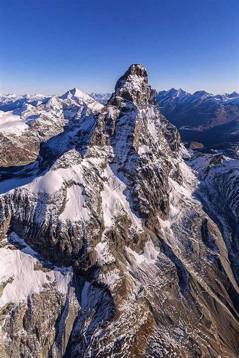 Top Of The Matterhorn Switzerland Matterhorn Switzerland Matterhorn
